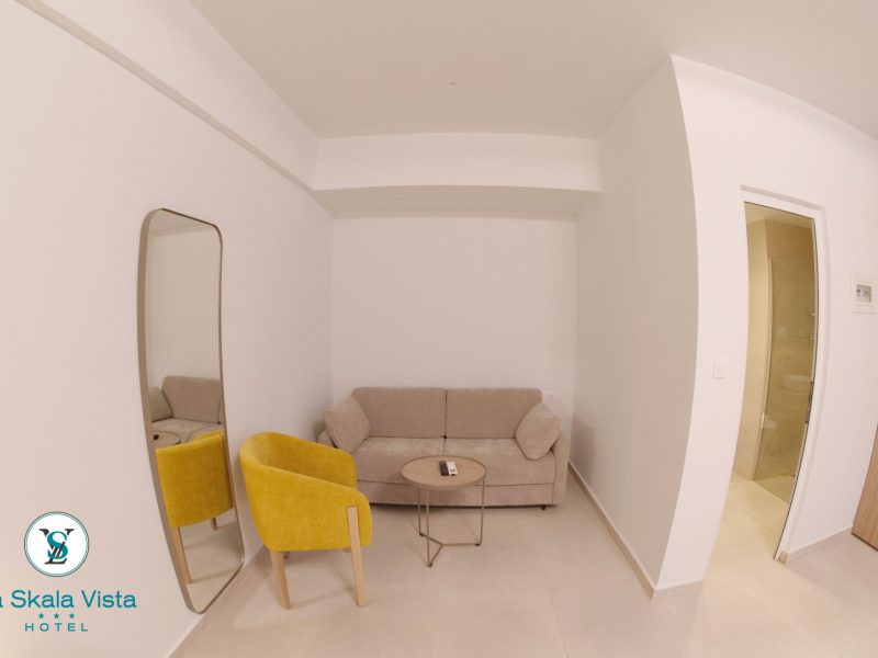 Double Ground Sea View Apartment